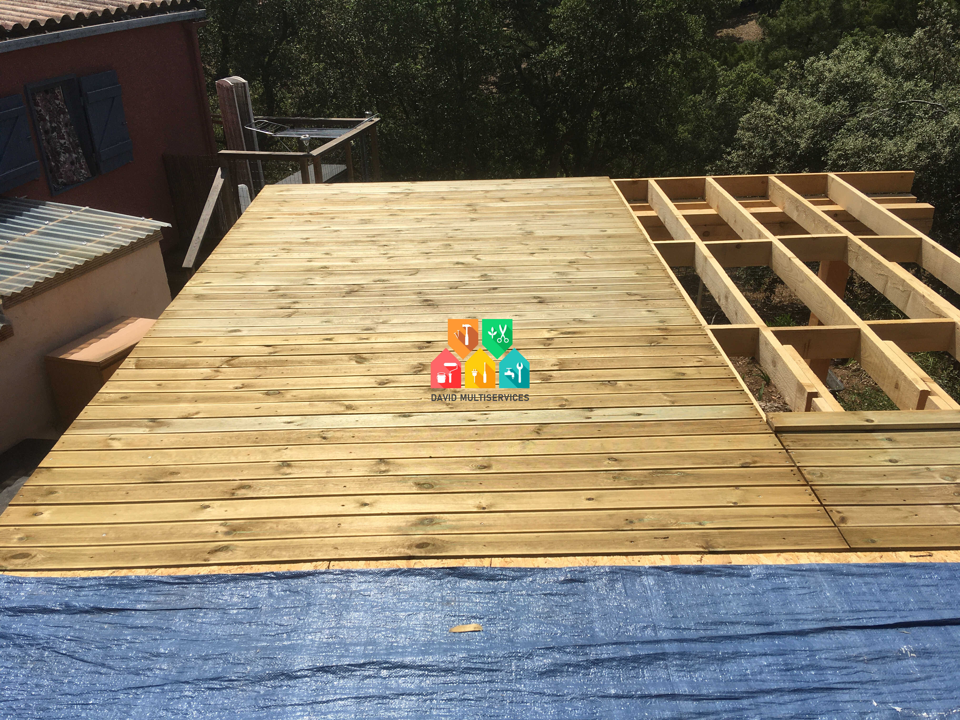 Demandez un devis pour terrasse sur pilotis 